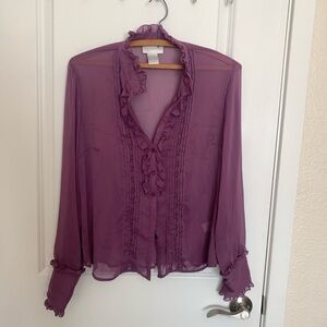 🩷5/$25🩷Worthington Lavender Top